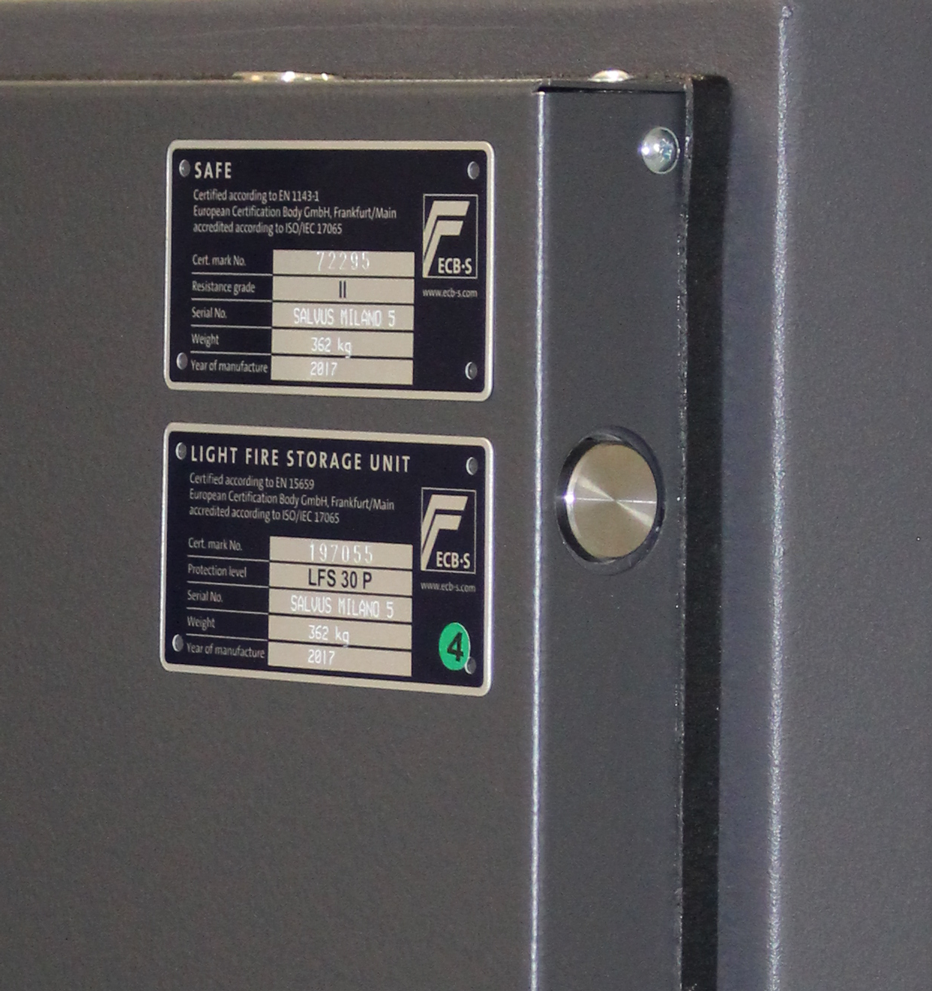 Cassaforte usata Salvus Milano 8