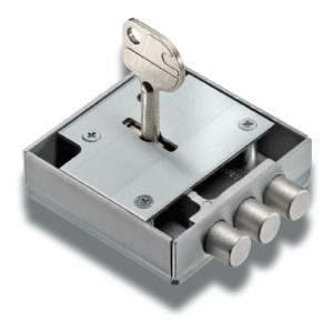 Serratura destra 3-bolt lock 1387 - 1386 - Wittkopp - CaWi