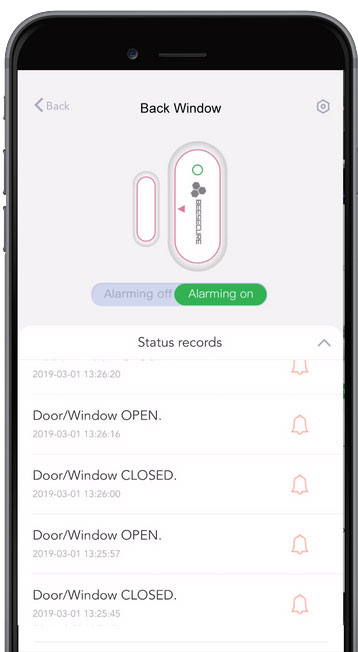 Sensore per porte e finestre BEE-DWS - Sistemi di sicurezza e Domotica - immagine 4
