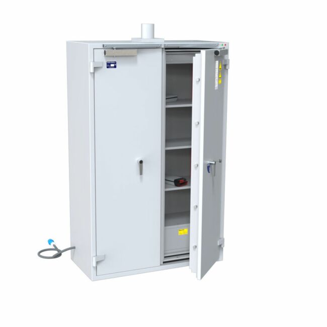 Armadio ignifugo per batterie agli ioni di litio Batteryguard L3-20 con sistema di auto-estinzione - Image 4